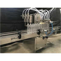 Automatic Lubricating Oil Filling Machine - Color: Silver