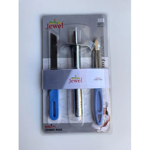 Silver Kitchen Gas Lighter 3In1 Combo