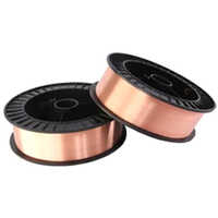 Co2 Copper Mig Welding Wire - Copper Material, Various Sizes Available, Custom Color Options, High Melting Point, Polished Coating For Smooth Welding