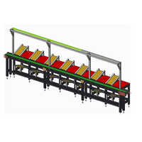 Assembly Conveyors - Stainless Steel, Standard Size | Chain And Flat Belt Design For Industrial Use, 220-240 Volt Operation