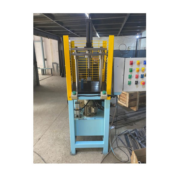 Blue & Yellow Bush Pressing Machine