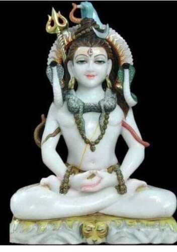 Marble Shiv Statue