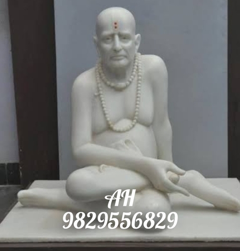 Marble Swami Samarth Statue