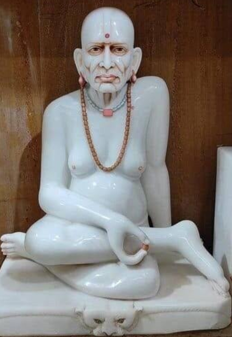 Marble Swami Samarth Maharaj Statue