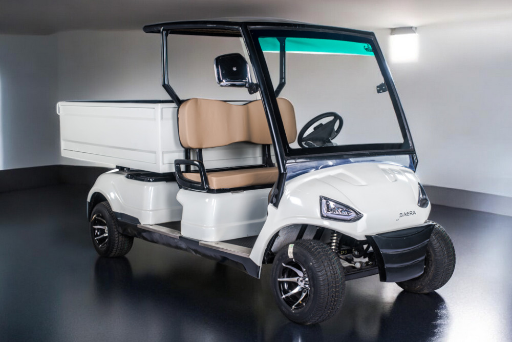 Saera U - 100 2 Seater Electric Cargo Golf Cart - Capacity: 500 Kg