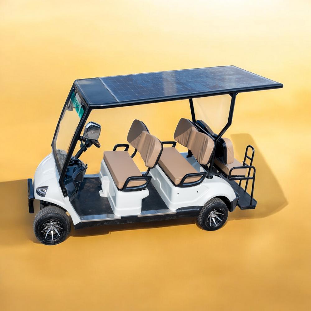 Saera L - 700S 8 Seater Electric Solar Passenger Golf Cart