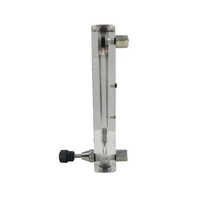 Acrylic Body Rotameter With Fine Control Valve