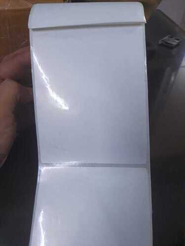 BARCODE POLYESTER LABEL ROLL - High-Quality Plastic, Various Sizes Available, White | Durable, Waterproof, Smudge-Proof, Strong Adhesion, High-Resolution Printing