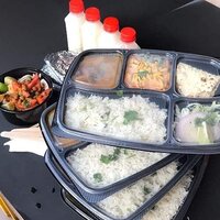 5CP Plastic Meal Tray