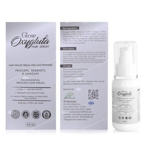 Transparent Hair Growth Serum