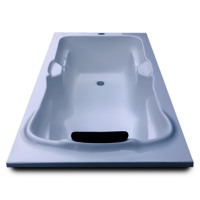 Elegant 6 ft x 3 ft Freestanding Bathtub