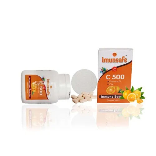 Waterproof Vitamin C And Zinc Chewable Tablets