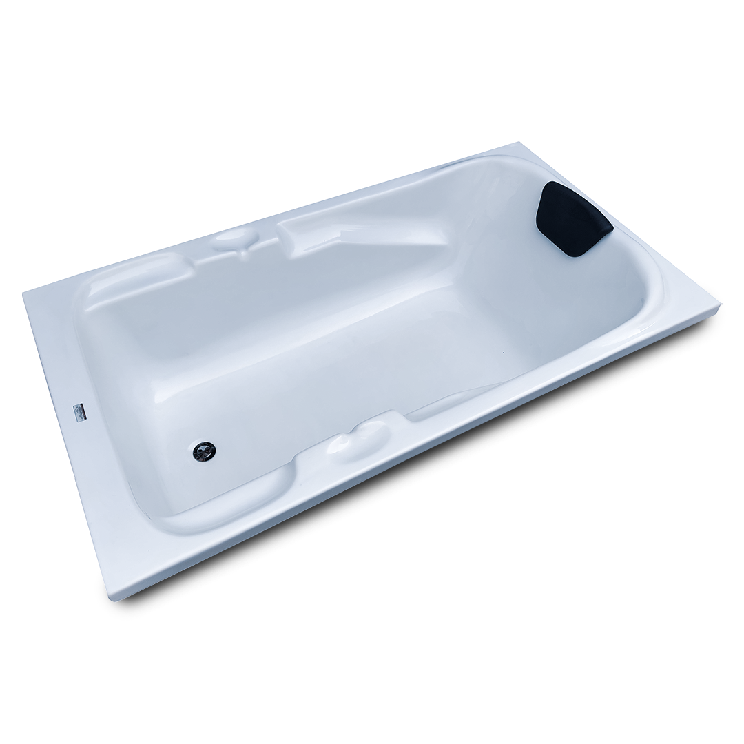 Euro 5.5 ft x 3 ft Fixed Bathtub