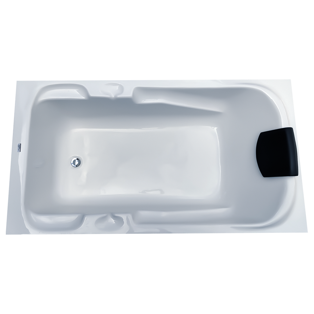 Euro 5.5 ft x 3 ft Fixed Bathtub