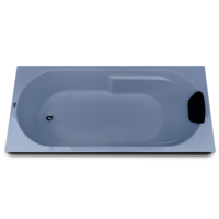 Divine 5.5 ft x 2.5 ft Fixed Bathtub