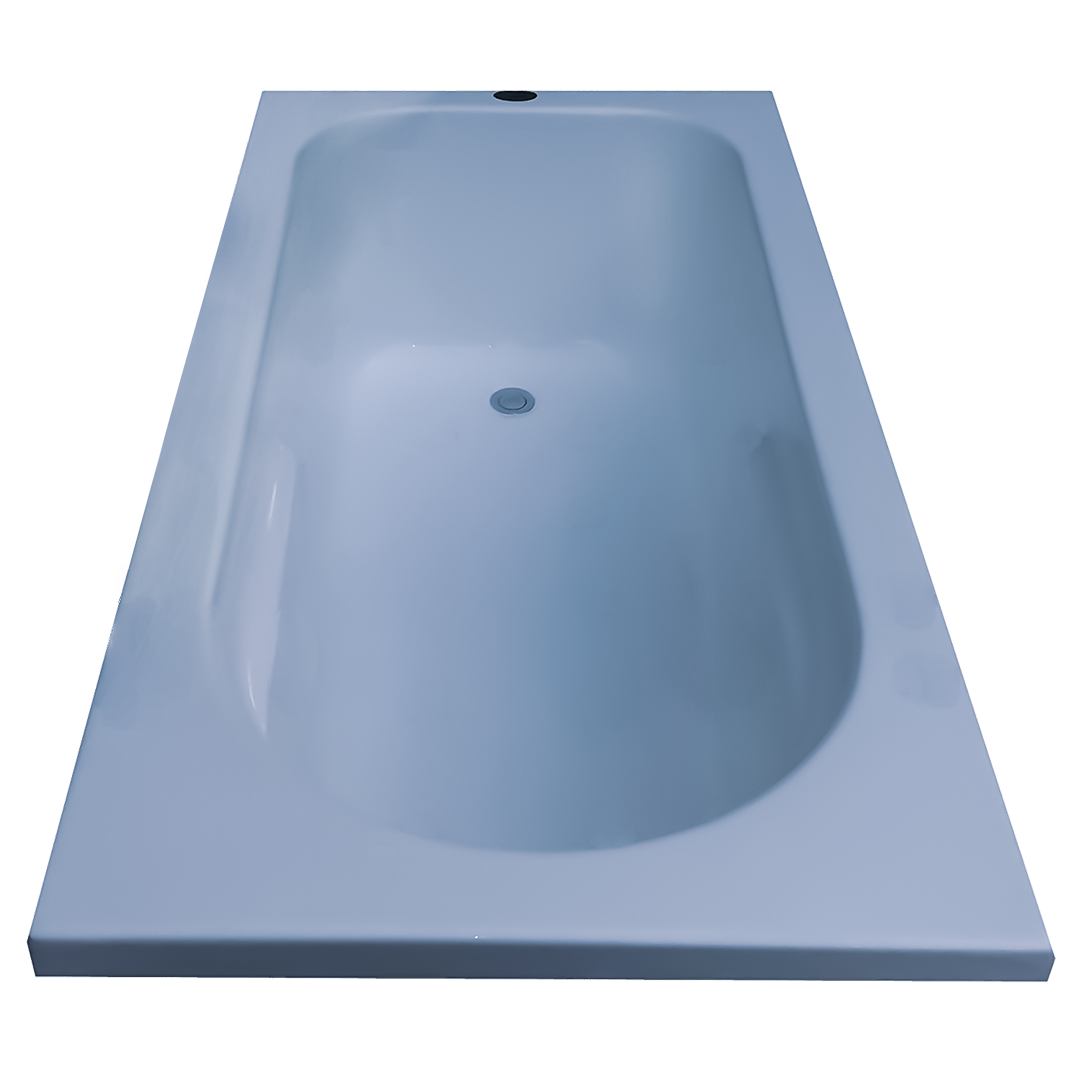 Melody 5 ft x 2.5 ft Fixed Bathtub