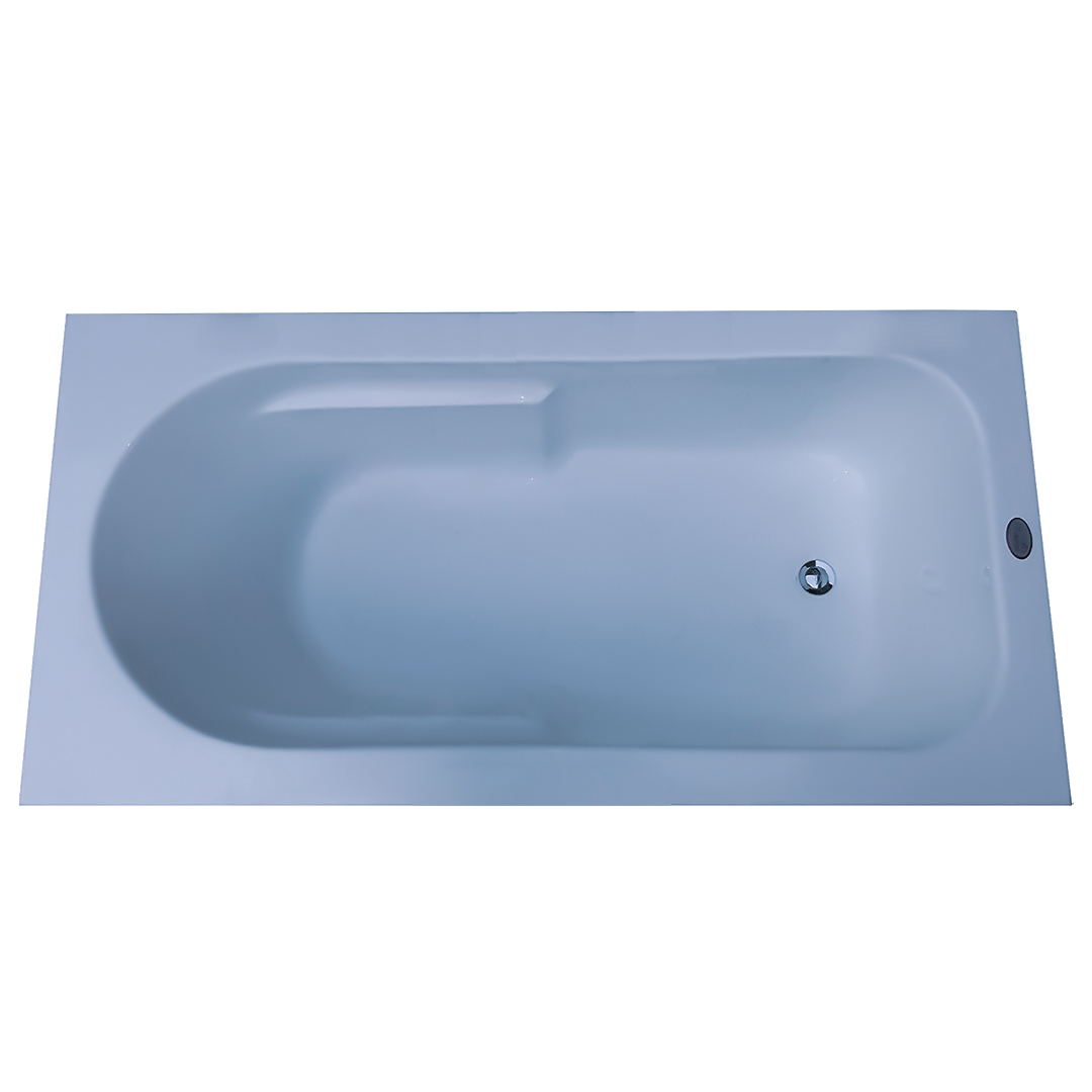 Melody 5 ft x 2.5 ft Fixed Bathtub