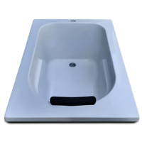 Prestige 4 ft x 2.5 ft Fixed Bathtub