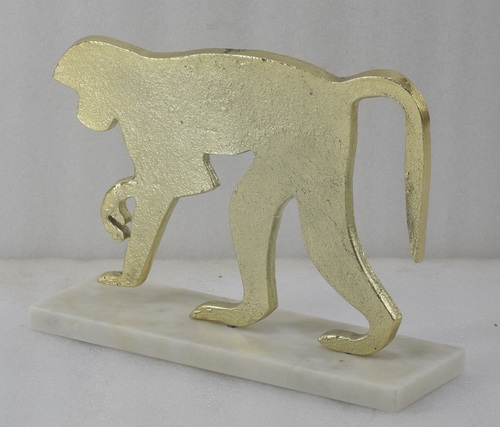 Metal Decorative Items With Gold Finish
