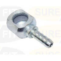 9002h Banjo Tee - Mild Steel, M12 X 1.5 X 3/8" Bsp, Silver | Zinc Plated, Leak Proof, Up To 350 Bar Pressure