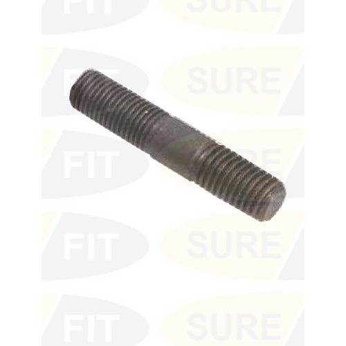 9010 Steel Stud Both Side Threaded - Metric