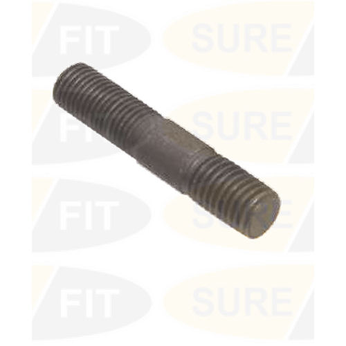 9010 Steel Stud Both Side Threaded - Imperial