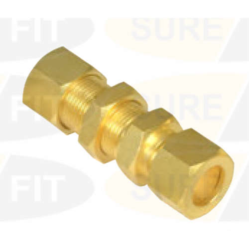 562BU Brass Bulkhead Union