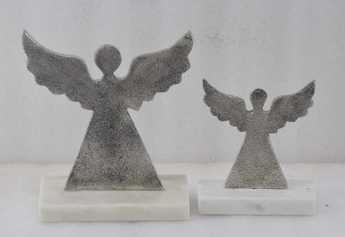 7 Inch Metal Decorative Items Set