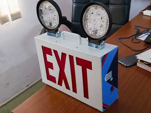 Emergency Exit Light - Color: White