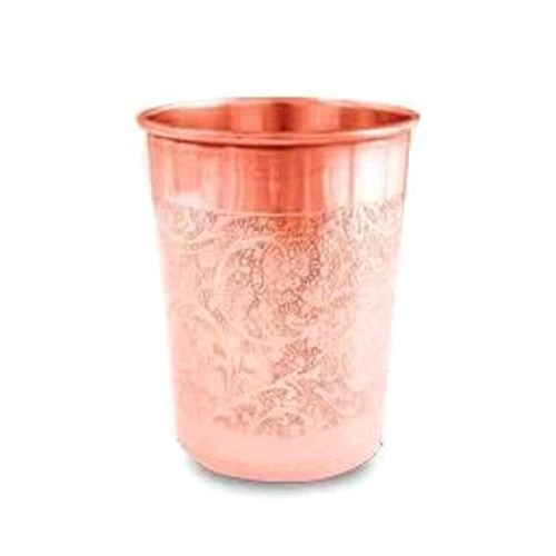 Etched Copper Amrapali Glass