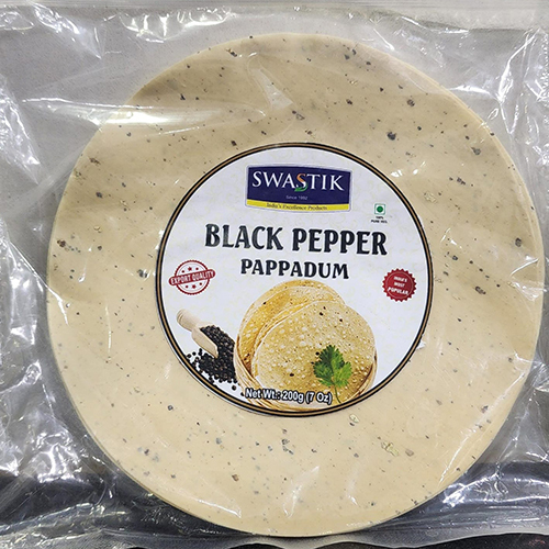 200 GM Black Pepper Pappadum