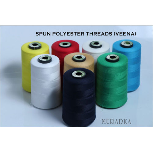 Veena Spun Polyester Threads - Color: Different Available