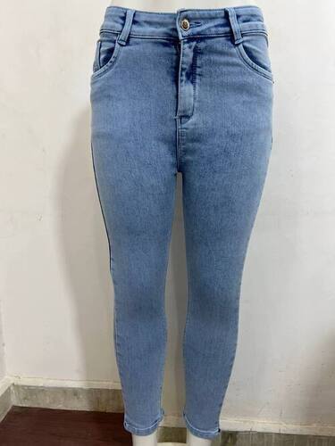 M Moddy 614ICE Single Button Slim Fit Women Jeans