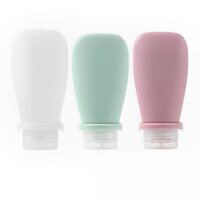 3pcs Travel Makeup Empty Silicone Bottle - Age Group: All Ages