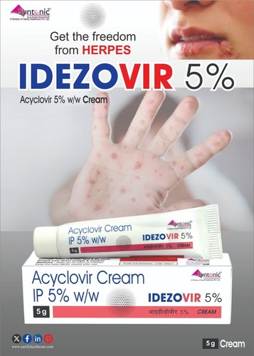 Cream Aciclovir 5%w/w