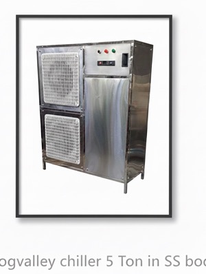 WATER CHILLER 5 TON ONLINE USE BRAZED PHE