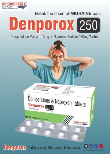 Tablet Domperidone 10mg + Naproxen 250mg