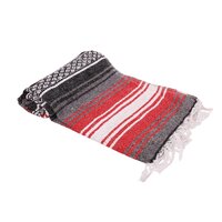 Cherry Falsa Woolen Blanket - Wool, Full Size, Multicolor Design | Stylish Plain Pattern For Home Comfort And Warmth