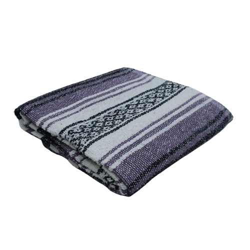 Purple Falsa Woolen Blanket
