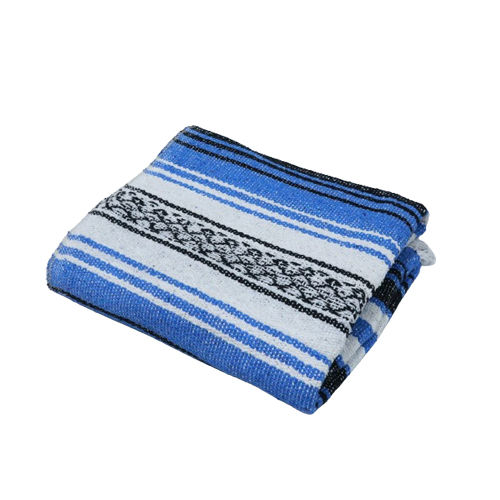 Sky Blue Falsa Woolen Blankets