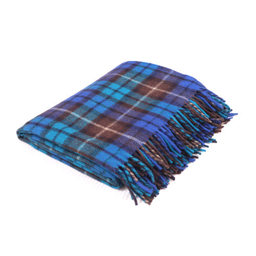 Buchanan Blue Woolen Blanket