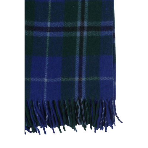 Douglas Blue Woolen Blanket