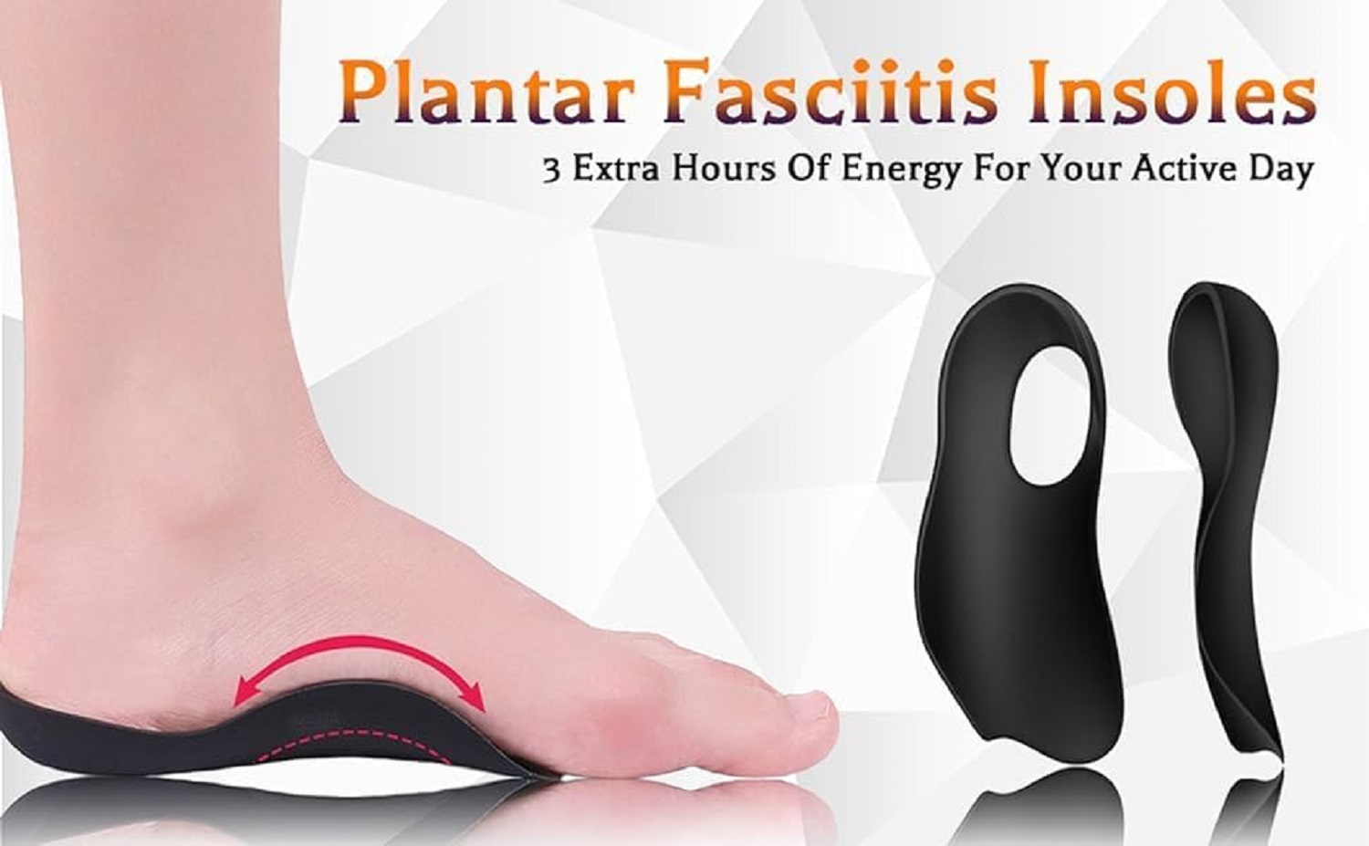 Foot Arch Support Shoes Insoles for Men & Women