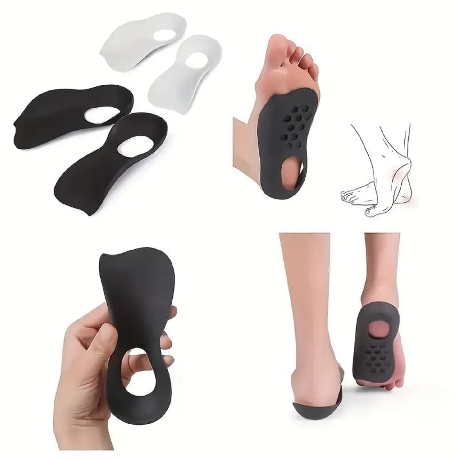 Foot Arch Support Shoes Insoles for Men & Women