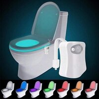 Plastic Motion Sensor Led Night Lights For Toilet - Color: White