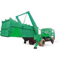 Single Bin Dumper Placer - Color: Green