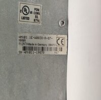 REXROTH HMV01.1E-W0030-A-07-NNNN POWER SUPPLYS UNIT