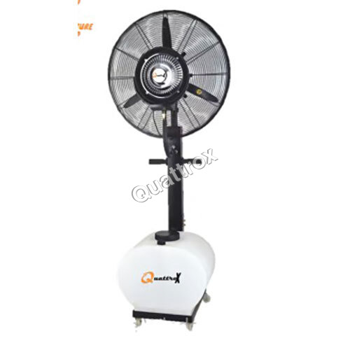 CMF - 07 Mist Fan Quattrox - Metal, Black/White | Electrical Power Source, Stylish Design