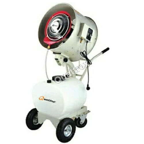 CMF -061 Mist Fan - Metal Construction, White Finish | Electrical Power Source, High-Performance Cooling