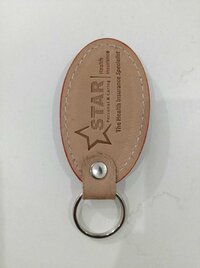 Promotional Leather Keychain